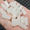 7*16 jade blanco Hetian de Xinjiang imitación jade Lutong cuentas sueltas jade de cordero columna recta cuadrada cuentas para joyería