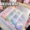 JinSu Bolsa de Almacenamiento Engrosada Venta al por Mayor Almacenamiento a Prueba de Humedad y Polvo Perlas Perler Bolsa con Cremallera 8*8cm Bolsa Autosellante Mate