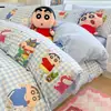 Conjunto Autêntico Licenciado Crayon Shin-Chan de Algodão Puro Quatro Peças - Nova Coleção Primavera/Verão 2026