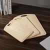 Tabla de Cortar de Madera para Cocina Japonesa Transfronteriza para Hogar con Asa Interior Tabla de Cortar con Fregadero Tabla de Cortar de Bambú Tabla de Cortar para Verduras Frutas
