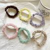 Accesorios para el Cabello al por Mayor: Ligas para el Cabello Estilo Coreano, Bandas Elásticas Delgadas, Pinzas Planas, Scrunchies de Alta Elasticidad para DIY