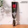 Día de San Valentín Chino Caja de Regalo Plegable de Flores Empaque para Ramo de Flores Individual Bolsa de Empaque para Flor de Rosa Caja Individual Impermeable para Flores Venta al por Mayor