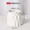 Vaso de Cerâmica Florido Simples Nórdico Branco Jardinagem Planta em Vaso Ornamentos de Porcelana Branca Vaso de Flor Suculenta Mesa Interna Planta Verde Vaso