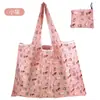 Bolsa de Compras Plegable Ecológica de Tela Oxford 210D Grande Portátil Tote Bolsa de Almacenamiento Gran Capacidad Bolsa de Compras para Supermercado