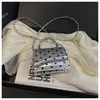 2026 Nuevo Bolso Pequeño para Mujer, Moderno, Sencillo, Elegante, de Lunares, Tendencia, Único, de Hombro Único, Cruzado, Pequeño Cuadrado