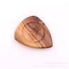 Púas de Guitarra al por Mayor en Stock Púas de Madera Guitarra Eléctrica Bajo Guitarra Folk Madera Sólida Púas Creativas