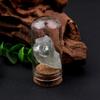 Fornecimento de fábrica de cristal verde pedra bruta aromaterapia fragrância de pedra casa artesanato decoração de cristal partículas grandes