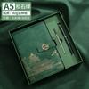 Caja de Regalo Set de Cuadernos Guochao Negocios A5 Cuaderno de Trabajo Recuerdo Cuaderno de Alto Valor Diario Personalizado Venta al por Mayor