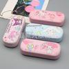 Estuche de Gafas de Dibujos Animados Portátil para Mujer Lindo Gama Alta Anti-Presión Anti-Caída Estuche para Gafas de Miopía Almacenamiento de Gafas de Sol Ins