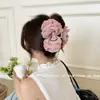 Presilha de Rabo de Cavalo de Primavera Estilo Coreano com Laço Fofo, Novo Modelo 2026, Presilha de Cabelo para Mulheres para Adicionar Volume, Acessório de Cabelo