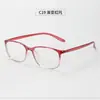 Nuevos Marcos de Lentes de Moda Lisos Marcos de Lentes Tr90 Lentes de Danyang Venta al por Mayor