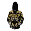 Comercio Exterior Nuevo Estilo Rey de la Transformación King Kong Bumblebee Sudadera con Capucha Estampado Digital 3D Cosplay de Anime