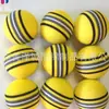Pelota Arcoíris de Espuma Eva Sólida para Práctica de Golf Juguete para Mascotas Resistente a Mordeduras Pelota de Eva Colorida para Gato