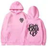 Marca europea y americana de moda Sudadera con capucha de moda para hombre Girls Don't Cry suéter atuendo de pareja nueva colección primavera y otoño