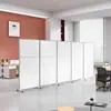Pantallas divisorias sencillas autoinstalables para exposiciones, almacenes, talleres industriales, paneles divisorios móviles para oficinas