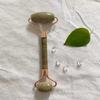 Rodillo de Jade Transfronterizo Masajeador Cuidado Facial Belleza Raspado Cristal Rosa Rodillo Masajeador de Doble Cabezal Rodillo de Jade