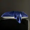 Funda de almohada de seda de morera de 40 momme, juego de dos fundas de almohada de seda, funda de almohada de 48x74cm, funda de almohada individual de seda helada 2