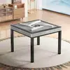 Máquina de Mahjong com Asas Giratórias, Design de Peças sem Empurrar, Baixo Ruído, Tamanho Grande, Totalmente Automática, Mesa de Mahjong para Uso Doméstico