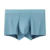 Roupa Íntima Masculina Boxer de Algodão Puro Sem Costura com Grafeno Antibacteriano Respirável Tamanho Grande Calça Jovem