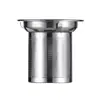 Colador de Té Perforado Acero Inoxidable Filtro de Hojas de Té Accesorios para Juego de Té Revestimiento para Filtro de Té Separador de Té Fabricante de Filtros de Té Venta al por Mayor