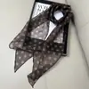 Novo Estilo Primavera e Verão Lenço de Seda Chiffon para Mulheres, Lenço Diagonal Fino Grande com Bolinhas, Lenço Decorativo Versátil para Proteção Solar, Pequeno Xale