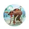 Suministros para Fiesta de Cumpleaños de Moana Decoración de Banquete para Fiesta de Cumpleaños de Niños Vajilla Desechable Platos de Papel Vasos de Papel Servilletas de Papel