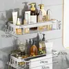 _Estante de Almacenamiento para Baño Estante de Pared para Baño Sin Taladro Inodoro Baño Inodoro Lavabo Estante de Almacenamiento en Pared