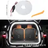 Luz de Fluxo para Porta-Malas de Carro Universal Luz da Caixa Traseira 4m Luz Ambiente Branca de Varredura Luz Decorativa Luz LED para Carro