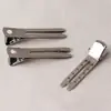 Pasador de Pelo DIY Clip de Posicionamiento para Peluquería 4.8cm Pinza de Doble Diente Accesorios Exteriores de Joyería Comercio Venta Caliente Transfronteriza Suministro Directo de Fábrica