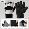 Guantes de Medio Dedo para Fitness para Hombres y Mujeres en Entrenamiento de Primavera y Verano, Protectores de Muñeca, Ciclismo Antideslizante, Deportes al Aire Libre, Montañismo, Callos en Barra de Dominadas