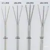 Cable de alambre de cristal transparente para candelabro de uso doméstico, alambre de acero flexible, 2 hilos, 0.2, 0.3, 0.5, 0.75 mm² cable de alimentación
