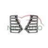 Adecuado para Toyota 24 Tacoma Tacoma Modificado Parachoques Delantero de ABS Cejas de Faros Cubierta Protectora Externa Anti-Arañazos en Ambos Lados