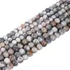 Gris Naranja Tierra Cuentas de Vidrio Cuentas Sueltas Pulsera DIY Hecha a Mano Material para Pulseras Cuentas de Vidrio Teñidas con Agua Cuentas Redondas
