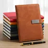 Caja de Regalo Set de Cuadernos A5 Personalizable con Impresión de Logo para Reuniones de Negocios Corporativas, Cuaderno con Hebilla Metálica al por Mayor
