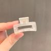 Yaruchu Elegante Pasador Coreano Cuadrado Pequeño Escarchado Pasador Accesorio para el Cabello Popular 2021 Nuevo Pinza para Flequillo
