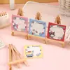 Guangbo KT86702 Bloc de notas de caballete Sanrio, mini cuaderno de dibujos animados lindos, papelería para estudiantes