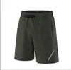Shorts Pretos Masculinos Comércio Exterior Transfronteiriço Esportes de Corrida Treinamento Shorts de Ciclismo Verão Secagem Rápida Fitness Shorts de Três Pontos