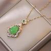 Colar feminino amor girassol design de nicho criativo simples Coringa colar colar joias atacado