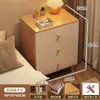 Mesita de Noche Pequeña Simple Moderna Gabinete Pequeño Simple Gabinete de Almacenamiento Habitación de Alquiler Dormitorio Hogar Estante de Almacenamiento de Mesita de Noche