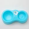 Nova Tigela Dupla à Prova de Vazamento para Pets com Bebedouro Automático e Alimentador Tigela Dupla para Ração de Pet Uso Duplo para Cães e Gatos Tigela de Comida e Água