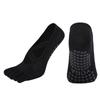 [Venta al por mayor de fábrica] Calcetines de yoga de cinco dedos con doble tira cruzada, calcetines de moda sin espalda para danza, calcetines deportivos para fitness en interiores