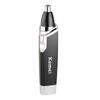 Kemei Recortador Eléctrico de Vello Nasal Km-6512 Venta al por Mayor Recortador de Vello Nasal con Batería Seca Limpiador de Fosas Nasales
