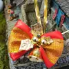 Navidad Halloween Lazo Seguro Regalo Festivo Caja de Dulces Joyería Muñeca Accesorios de Disfraz