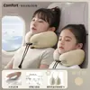 Almohada Infantil en Forma de U para Bebés, Almohada Portátil de Soporte para el Cuello para Aviones, Trenes de Alta Velocidad, Viajes de Larga Distancia y Dormir