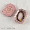 Caja de Almacenamiento de Pulseras Vintage con Tapa y Base, Octagonal con Tapa, Caja de Colección para Pulseras de Cuentas Budistas, Caja de Embalaje para Colgantes de Jade Antiguo