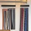Colgador de Almacenamiento para Cinturones, Estante Lateral para Exhibir Cinturones y Corbatas en el Armario, Colgador Doméstico para Bufandas, Colgador Multifuncional