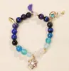 Pulseira de Pulso para Periférico de Jogo Funina Skirmisher Wanderer Pulseira com Impressão de Leque Bidimensional Pulseira de Contas Tendência Personalizada