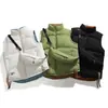 Versátil Harajuku Literário Simples Japonês Tendência Moda Reversível Bolsa Transversal Colete Casual Versátil