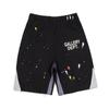 Pantalones Retro Americanos High Street GALLERY DEPT Pantalones con Salpicaduras de Tinta y Graffiti Pantalones Deportivos Casuales Rectos para Hombre y Mujer