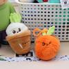 Jelycat Estilo Ajo Verdura Peluche Pan Colgante Llavero Muñeca Linda